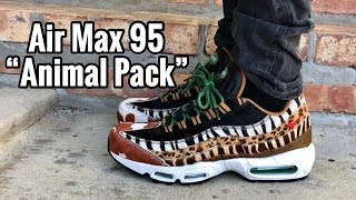 Air Max 95 x atmos “Animal Pack 2.0” on feet - YouTube