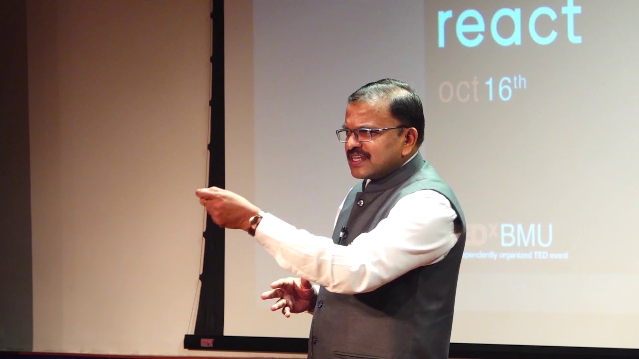 Stay Reactive Not Inactive  VV Lakshmi Narayana  TEDxBMU