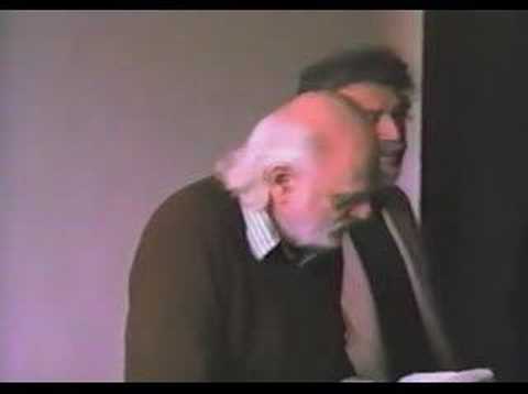 Alain Robbe-Grillet&rsquo;s lecture - part 1 of 10