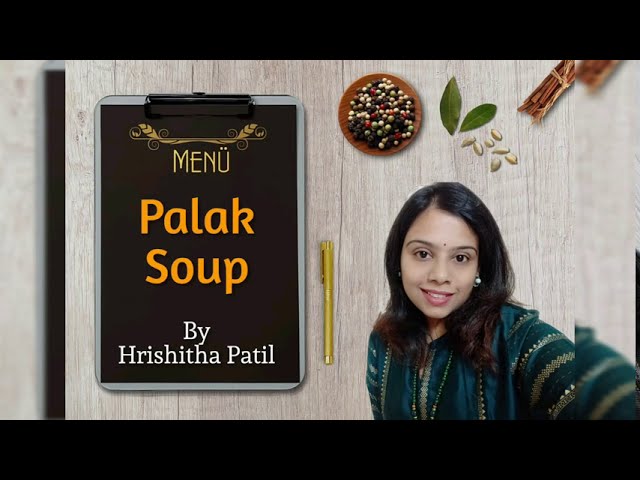 #QuickandEasy #PalakSoup #SpinachSoup Have you tried Healthy Spinach Soup with no cornflower? | Healthy Home Cooking