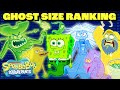 Ghosts of Bikini Bottom Ranking By Size! 📏 | SpongeBob