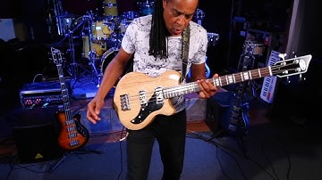 Doug Wimbish bass effects demo with the Supro Huntington II Bass