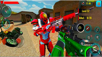 Fps Robot Shooting Games – Counter Terrorist Game - Android GamePlay -  FPS Shooting Games #22