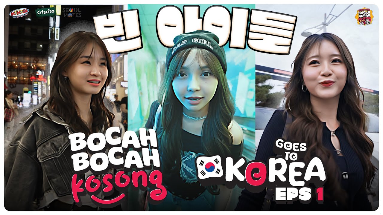 BBK KOREA (PART.1/4) - VLOG TRIO KOSONG, DI SINI ARTIS, DI SANA MALAH JADI PENGAMEN. FT YANNIE KIM