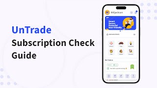 UnTrade subscription check guide #untrade #UnTrade #Untrade