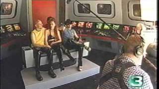 Sci-fi rock gods Warp 11 on KCRA television