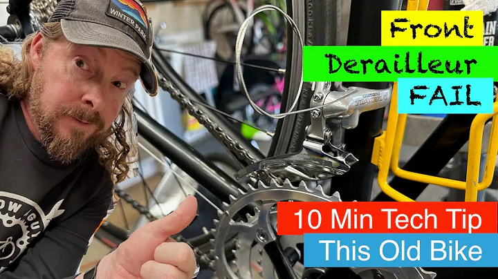 Fixing Your Bike's Front Derailleur: 10 Min Tech Tip!