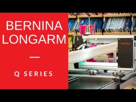 How to use the Virtual Markers for stitching in the ditch with the Bernina Longarm