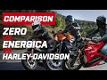 Electronic Motorcycle Comparison | Zero SR/F vs Harley-Davidson Livewire vs Energica Eva vs Zero SR
