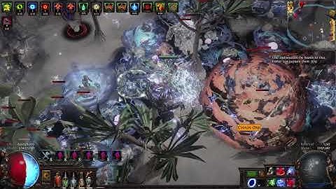 Path of Exile - 3.11 Harvest - Spark Inquisitor T14 100% Delirious Beach