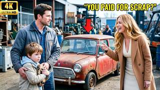 CEO Laughed at the Single Dad's $300 Rusted Mini Car — 5 Days Later, It Changed Her Family Forever