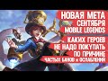 КОГО НЕ НАДО ПОКУПАТЬ ЗА 32 к в Сентябре \ MOBILE LEGENDS по причине частых банов \ Новая Мета