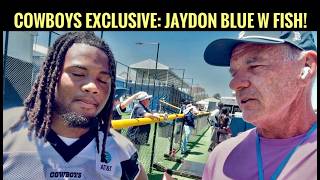 #Cowboys EXCLUSIVE: Jaydon Blue talks SPEED 1-on-1 w Fish in Oxnard Camp
