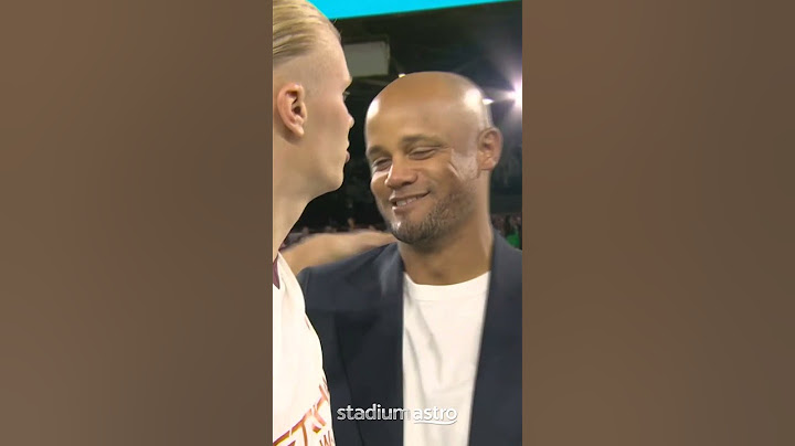 Vincent Kompany shows love for Pep and Man City players at full-time 🥰