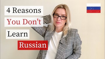 Why Most People Fail to Learn Russian – 4 Common Mistakes (subtitles)