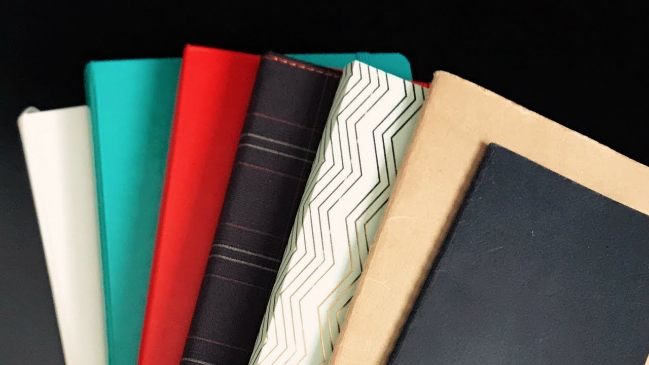 Notebooks of 2017 - YouTube