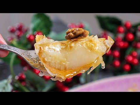 Folhados de Natal | Pera e Ricotta