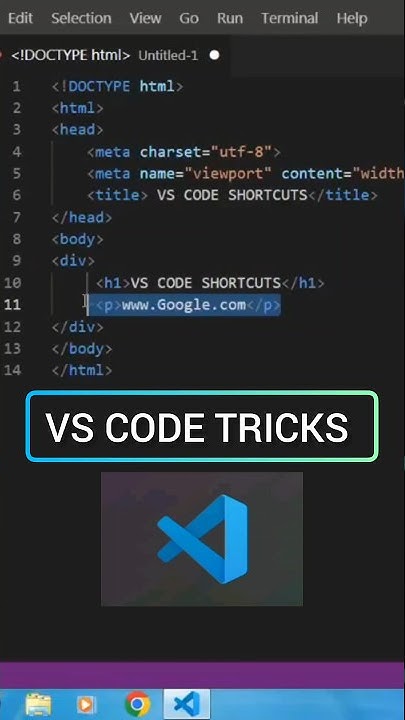 Vs CODE TRICKS 1#vscode #vs #tricks #programming #shortsfeed #ytshorts ...
