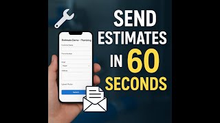 Estimate Tool Demo – Create Job Quotes in 60 Seconds!