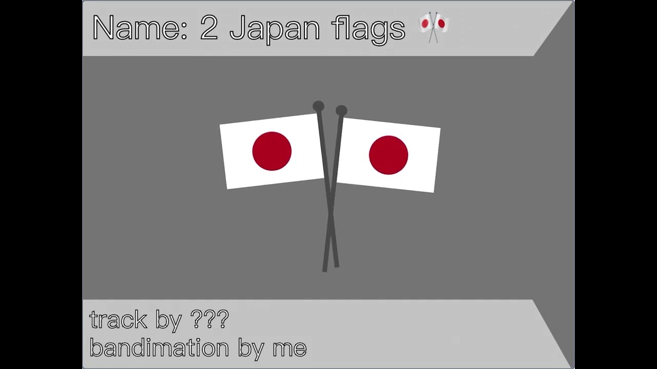 Flag Band: 2 Japan flags for some reason