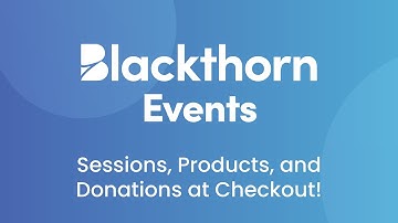 Blackthorn Events - Sessions, Products, and Donations at Checkout!