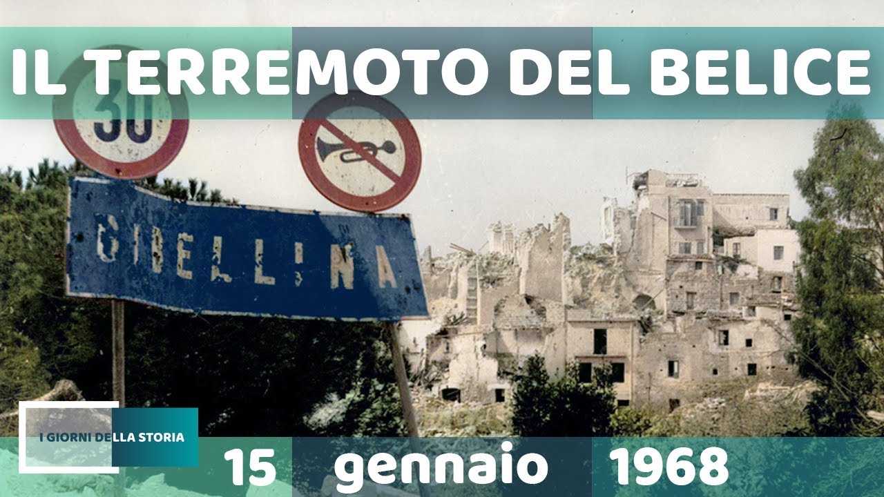 15 gennaio 1968 IL TERREMOTO DEL BELICE YouTube 15 gennaio 1968 IL TERREMOTO DEL BELICE YouTube