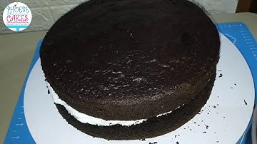 CHOCOLATE CAKE from scratch | Boiled Icing | Cake Decorating