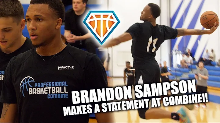 LSU's Brandon Sampson MAKES A STATEMENT at Profess...