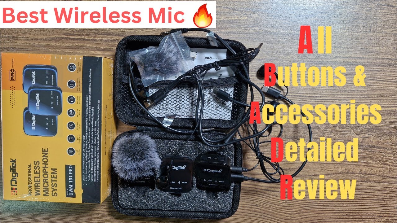 Digitek DWM 101 Wireless Microphone Digitek Wireless Microphone