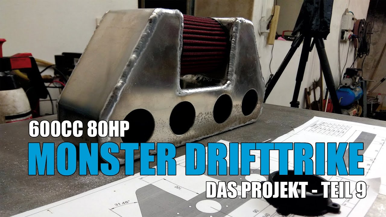 MONSTER DRIFT TRIKE SELBST BAUEN 600cc 