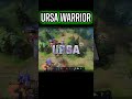 🔥!!! URSA WARRIOR ¡¡¡🔥 | #dota2 #dota2lore #dota  #lore