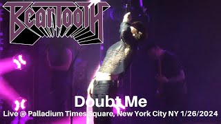 Beartooth - Doubt Me LIVE @ SOLD OUT Palladium Times Square New York City NY 1/26/2024