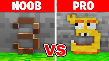 NOOB vs PRO: TINY NUMBERS LORE Build Challenge