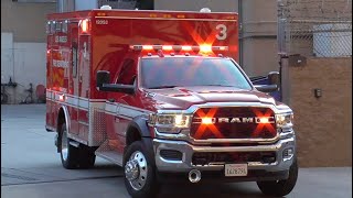 LAFD *NEW* Rescue 3 Responding