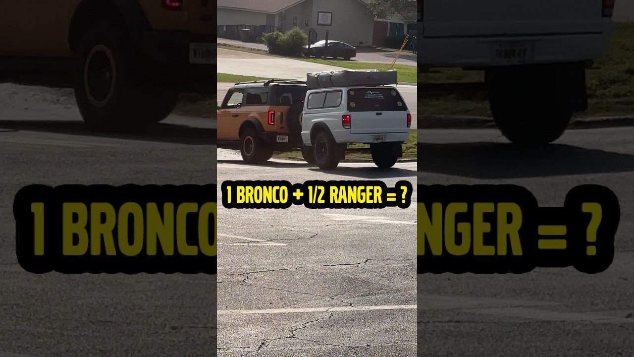 When a Bronco isn't pickup truck enough