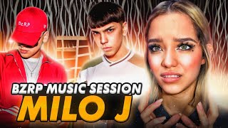 REACCION A MILO J || BZRP Music Sessions #57