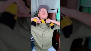 THE SCARF WENT THROUGH THE NECK 😳