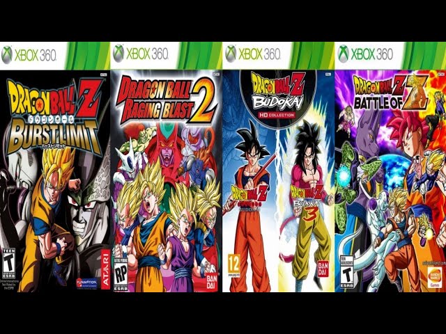 All Dragon Ball Games For Xbox 360 - Youtube
