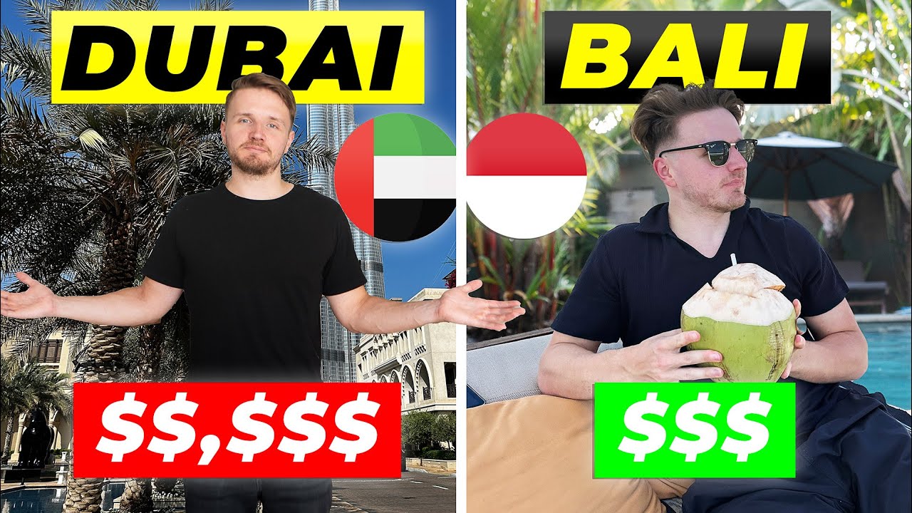 What I Spend Living in DUBAI 🇦🇪 vs BALI 🇮🇩 as an Entrepreneur