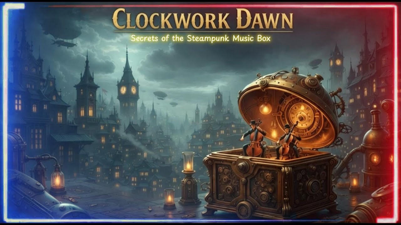 Playlist – Clockwork Dawn: Secrets of the Steampunk Music Box | 스팀펑크 오케스트라 명곡 | 마음을 울리는 클래식 & 뉴에이지