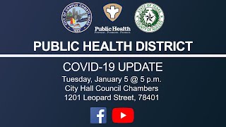 Public Health District Covid-19 Update January 5, 2021