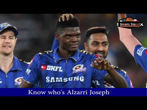 ipl-2019:-who-is-alzarri-joseph---ipl's-new-star