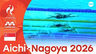 Christina Schulz goes 58.57 for Singapore in 100m freestyle heat | Asian Games 2026