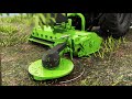 Trituradora kompact con disco desbrozador  kompact flail mower with disc