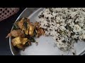Healthy Lunch Combo 😋 | கறுப்புளுந்து ரைஸ் + பன்னீர் பொள்ளிச்சத்து #karuppuulundhu #blackulundhurice