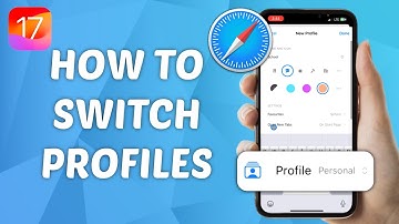 How to Switch Profile on Safari in iOS 17