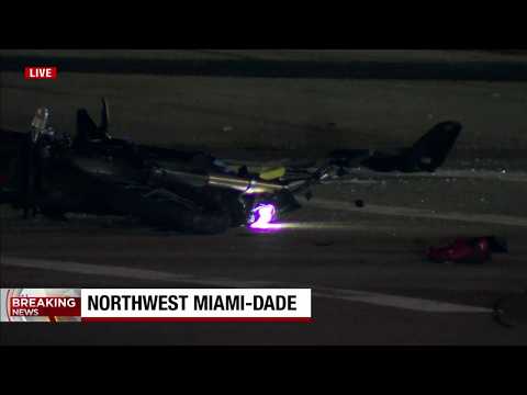 Deputies investigate possible hit-and-run crash in northwest Miami-Dade