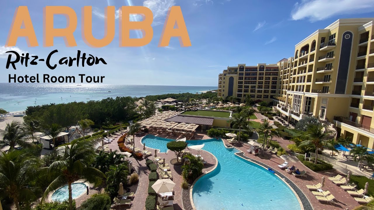 Aruba Ritz Carlton Oceanfront Room Tour YouTube