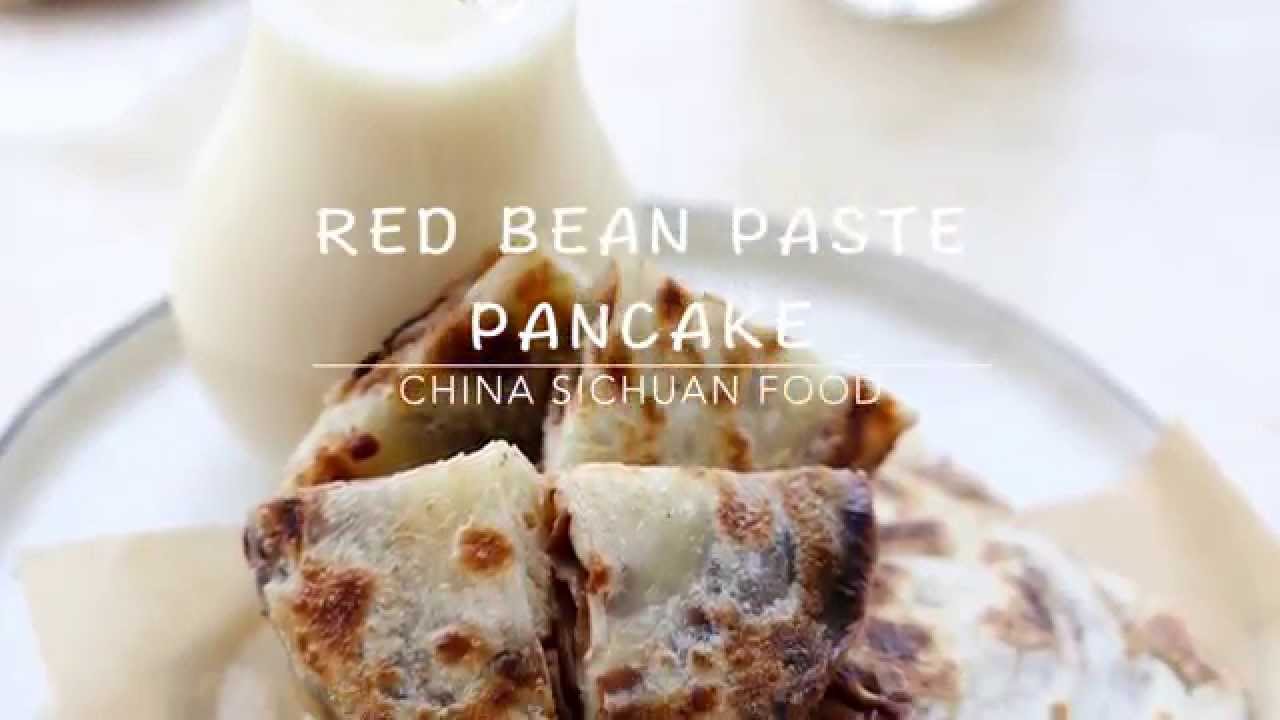 Red Bean Paste Pancake 豆沙饼 | Elaine Luo