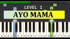 not piano ayo mama - tutorial level 1 - lagu daerah nusantara tradisional - maluku / ambon  - Durasi: 2:01. 